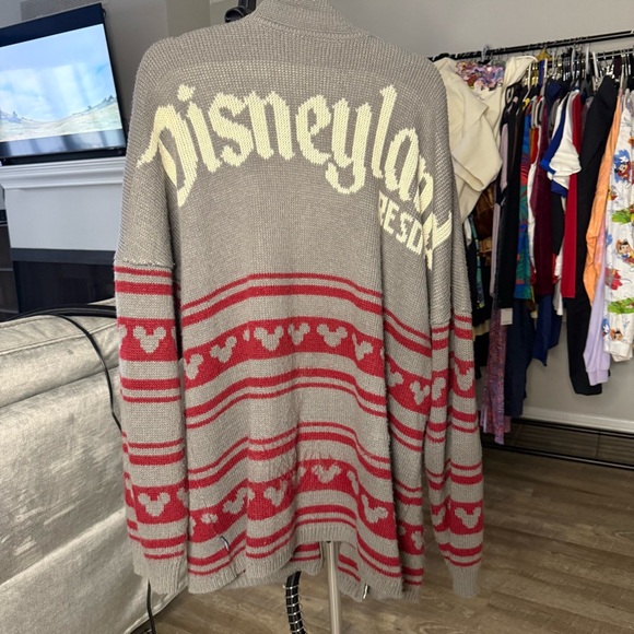 Disney Zip-Up Knit Style Sweater Disneyland - Picture 5 of 5